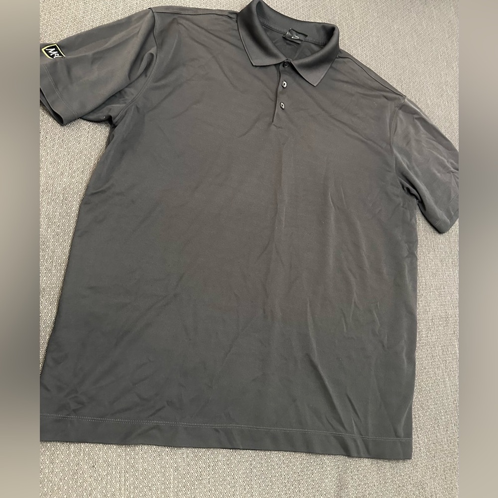 Nike Golf Men's Gray Dri-Fit Polo Shirt